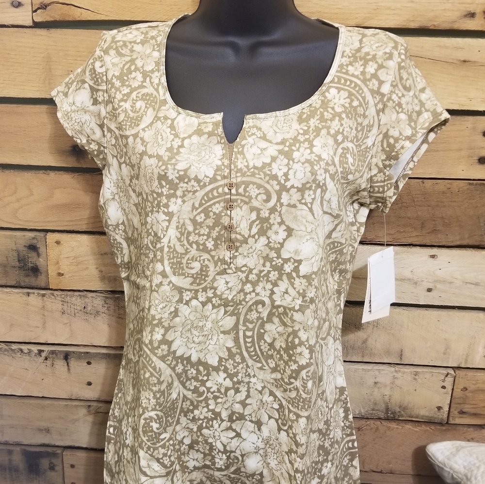Paisley Villager by Liz Claiborne Top